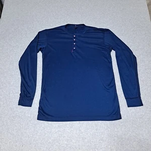 Vintage Patagonia Shirt Damen Large blau lang Base Layer Capilene USA Outdoor - Bild 1 von 8