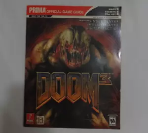 PRIMA OFFICIAL GAME GUIDE DOOM 3 PC 2004 COMPLETE - Picture 1 of 4