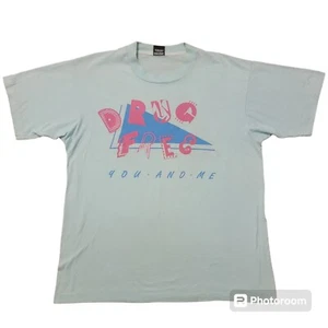 Vtg McDonald's 'Drug Free You And Me' Promotional Graphic Design T-shirt Mens XL - Picture 1 of 8