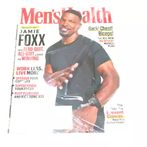 Mens Health Magazine October 2021 Jamie Foxx Zero Quit Work Less Live More - Foto 1 di 1