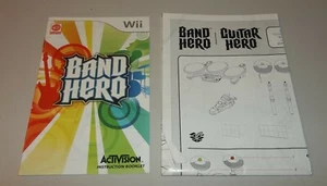 Nintendo Wii Manual / Instruction Booklet - Band Hero - Picture 1 of 1
