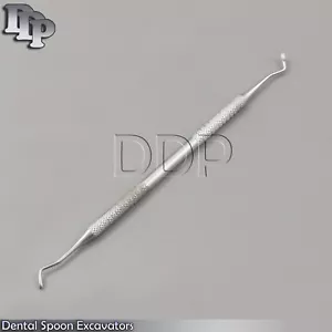 DENTAL SPOON EXCAVATORS RESTORATIVE COMPOSITE DENTIN CAVITY CARIOUS BLADES - Picture 1 of 3