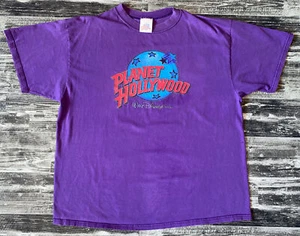 Vintage 1991 PLANET HOLLYWOOD Walt Disney World T-Shirt Men's Size X-Large - Picture 1 of 5