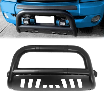 For Toyota Sequoia 2001-07 /99-06 For Tundra Bumper Guard Push Bull Bar in Black - Image 1 of 4