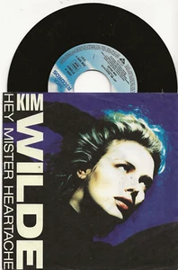 KIM WILDE HEY MR HEARTACHE 1988 SINGLE FROM GERMANY, MINT - Picture 1 of 2