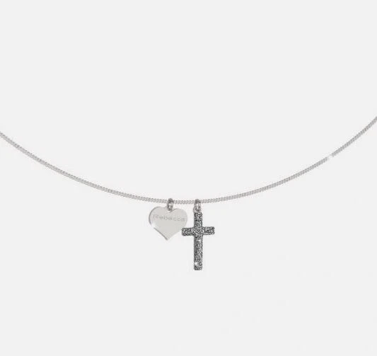 COLLANA DONNA CON CROCE IN ARGENTO 925% REBECCA COLLEZ.JOLIE SJOKCA12 - Immagine 1 di 1