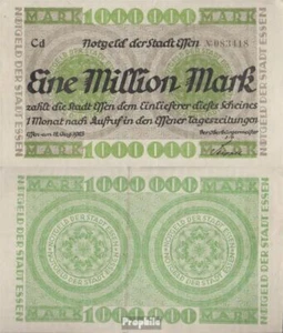 Banknoten Essen 1923 Inflationsgeld Stadt Essen gebraucht (III) - Bild 1 von 1