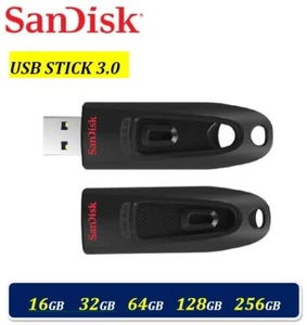 SanDisk Ultra 16GB 32GB 64GB 128GB 256GB Unidad flash USB 3.0 Memoria 130MB/s ES - Picture 1 of 13