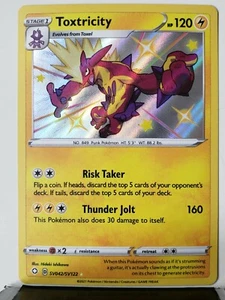 Carta Pokemon HOLO Toxtricity SV042/SV122 - NM/M - SHINY VAULT Shining Fates - Foto 1 di 2