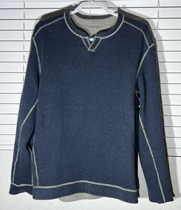 Tommy Bahama Flip Coast Reversible Abaco Sweatshirt Mens Large - Picture 1 of 10