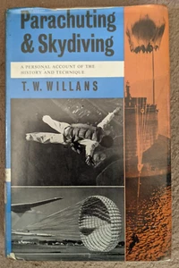 Parachuting and Skydiving T W Willans 1964 1st Edition Ex Libris - Bild 1 von 3