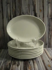 CHURCHILL ENGLAND HOTELWARE SMALL OVAL PLATES - 8 - Picture 1 of 1