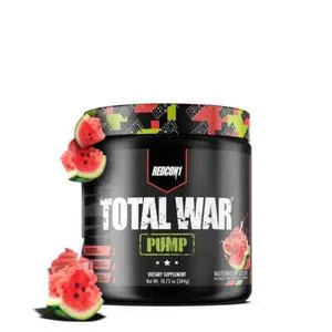 Redcon1 Total War Pump Non Stim Pre Workout Watermelon Slushy - Picture 1 of 1