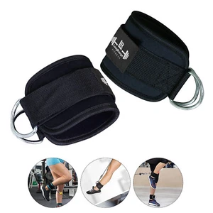 New Fitness Ankle Straps for Cable Machines Padded Gym Cuff for Kickback Workout - Picture 1 of 3