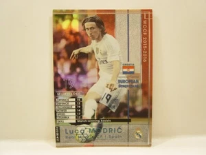 Panini WCCF 2015-16 EUS Luka Modric 1985 Croatia　No.19 RealMadrid EuroSuperstars - Picture 1 of 3
