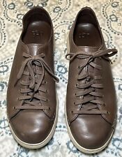 Ugg Pismo Sneakers Men’s 10.5 Brown Leather Lace Up Low Top Shoes