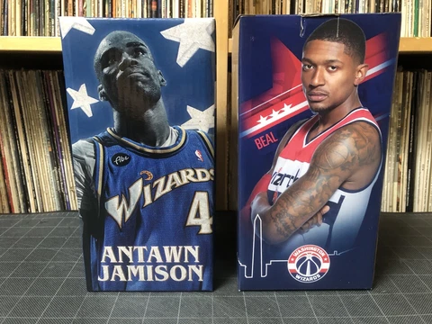 Antawn Jamison/Bradley Beal Lot (2) Washington Wizards SGA Bobblehead NIB Cover