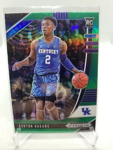2020 Green Prizm Draft Picks Ashton Hagans #39 NM-MT  - Picture 1 of 2
