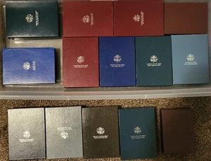 1983-S-1997-S 14 US Mint Prestige Proof Sets Complete Run. 1996-S Key Date! 🔥🪙 - Picture 1 of 1