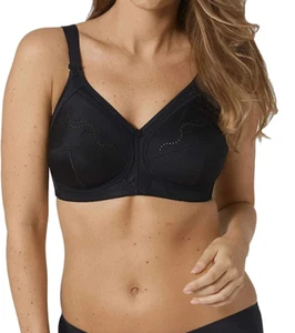 Sujetador mujer Triumph Doreen + Cotton 01 N sin aros con copas sin acolchar nuevo - Imagen 1 de 9