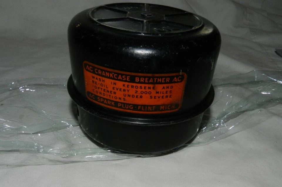 Used  GM Oldsmobile? 1949-1958? AC Engine Crankcase Breather Cap #1551509? - Image 1 of 4
