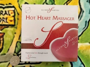 Slumber Parties Amazing Hot Heart Massager - TESTED AND WORKS!! - Picture 1 of 6