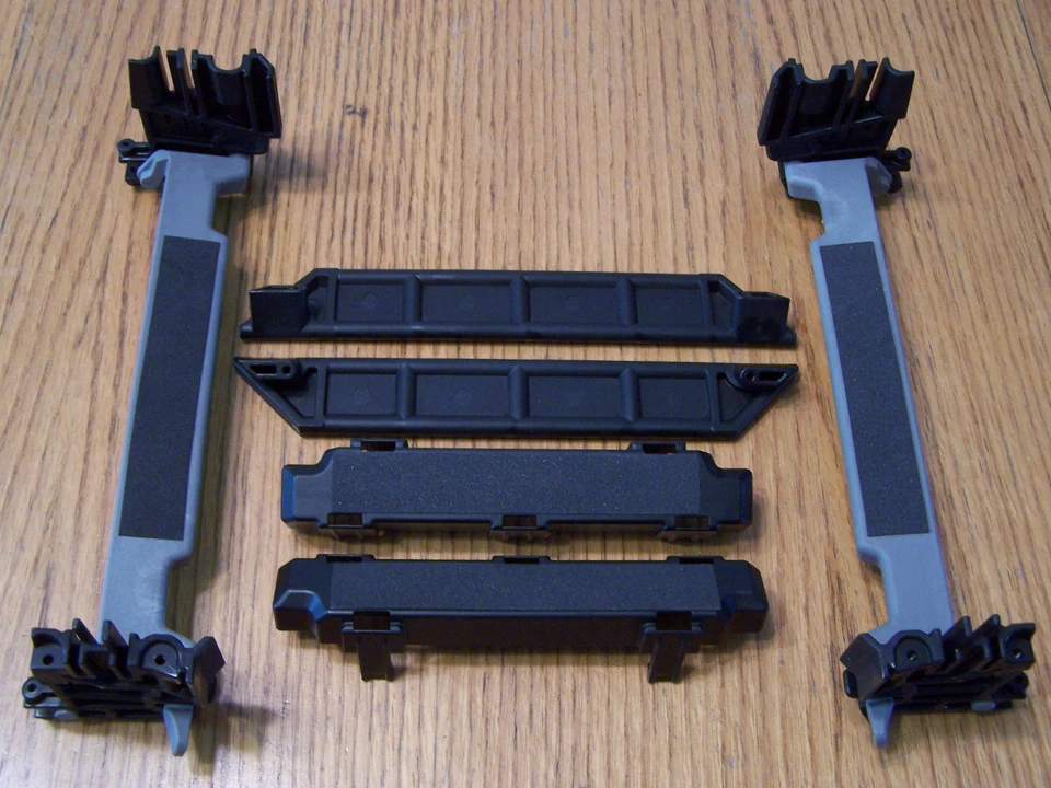 For Traxxas 8S X-Maxx Left Right Battery Hold-Down Mount Spacer Nerf Bar Lipo 6s - Image 1 of 2