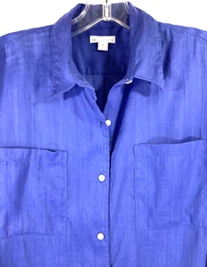 Camisa con botones de doble bolsillo diseñada y elaborada GAP talla M - Imagen 1 de 14