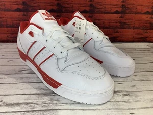 Adidas Original Rivalry Low EE4658 men size 12.5 white / Red new without box - Picture 1 of 8