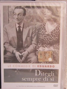 Dvd Ditegli Sempre di Sì Le Commedie di Eduardo De Filippo Repubblica - Foto 1 di 2