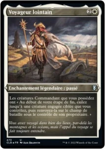 MTG Magic CLB FR ETCHED FOIL - Far Traveler/Voyageur lointain - Picture 1 of 1