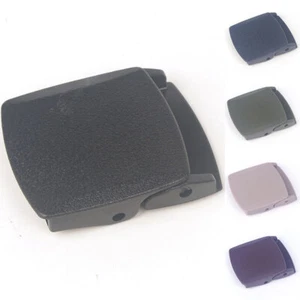 38mm Plastic Belt Buckle Men's Canvas Cosplay Military Adjustable Tied Webbing C - Picture 1 of 15