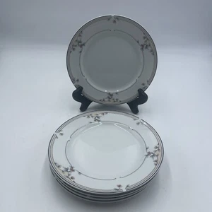 Princess House Heritage Blossom Dessert Bread Salad Plates Set of 5 - Picture 1 of 4