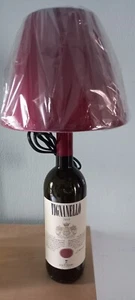 lampada da tavolo fatta con bottiglia di Vino Tignanello Antinori - Foto 1 di 8