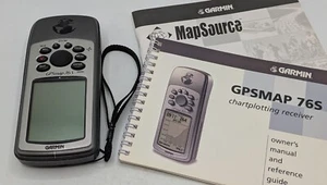 Garmin GPSmap 76S Handheld GPS Chartplotting Receiver Hiking Boating Geocaching - Picture 1 of 9