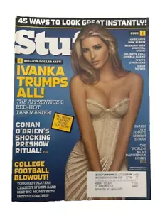 Stuff Magazine Ivanka Trump Front Cover September 2006 Issue 82 - Picture 1 of 2