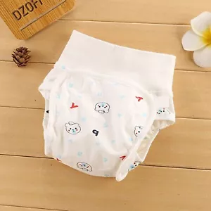 Baby Cloth Diaper Cover Washable Cotton Reusable Waterproof Breathable Diaper L - Picture 1 of 3