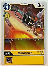 Digimon Mimicmon Double Diamond BT6-036 NM/M
