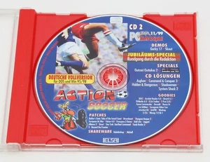 ACTION SOCCER - PC CD ROM - VERSIONE COMPLETA TEDESCA - SOLO CD - MS DOS WIN95/98 1995 - Foto 1 di 1