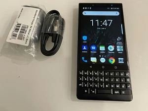 BlackBerry Key2 - 64GB - Unlocked Black (BBF100-2) Smartphone - Picture 1 of 4