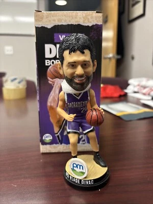 Vlade Divac Bobblehead Sacramento Kings NBA Basketball New In Box - Image 1 of 4