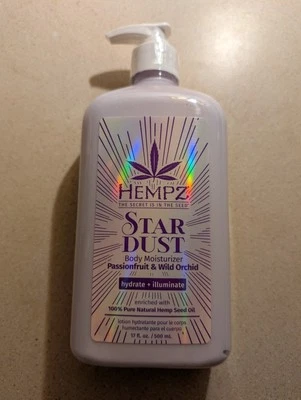 Hempz STAR DUST Herbal Body Moisturizer with Shimmer 17oz - Sealed / New 2025 - Image 1 of 2
