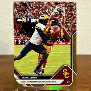 2025 BOWMAN U NOW MAKAI LEMON GOLD /50 FALLING TD GRAB - Picture 1 of 2