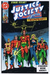 JUSTICE SOCIETY OF AMERICA (1ª serie) # 8 cómic de Estados Unidos 1991 alto grado - Imagen 1 de 1