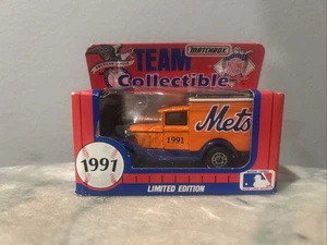 1991 METS MLB-91 21 TEAM COLLECTIBLE CAR Matchbox Limited EdItion 1:64 - Picture 1 of 4