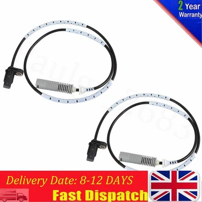 2PCS ABS Wheel Speed sensor rear left / right BMW 3 Series E90 E92 323 325 328 i - Image 1 of 4
