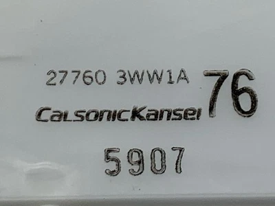 15 16 17 Infiniti INFINITI QX50 Chassis Brain Box Foto 1 de 4