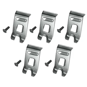5PCS Belt Clip Hook + Screws For Makita BTD141 BTD141Z Drill Impact Driver Tools - Foto 1 di 11