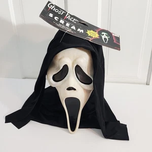 Ghost Face Original Scream Mask Easter Unlimited Fun World 1997 #9206 (PLS READ) - Picture 1 of 21