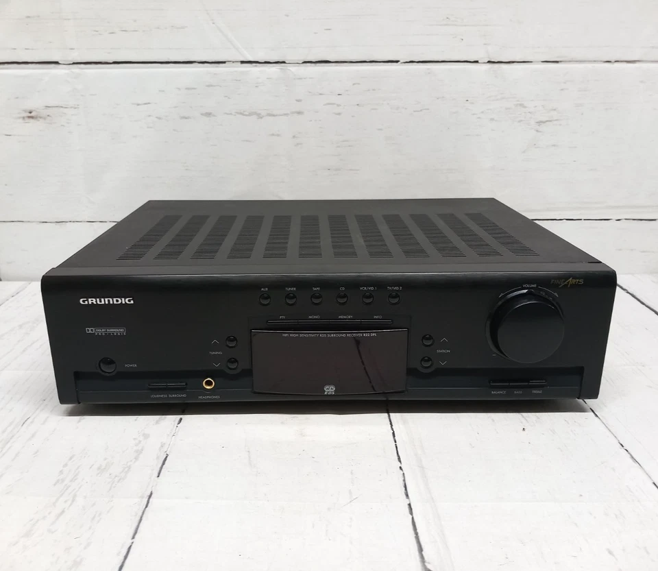 Grundig Amplifier R22 DPL Fine Arts Surround sound Stack System unit 1990s - Image 1 of 4